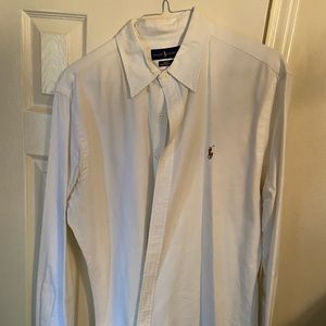 Ralph Lauren White Oxford button down
